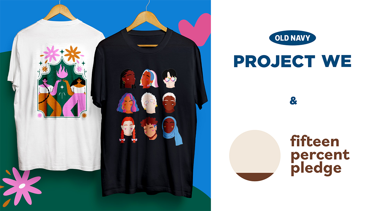 Old Navy Expands Project WE Artist Tee Series in Partnership with the