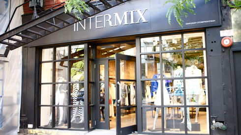 Exterior of Intermix Store