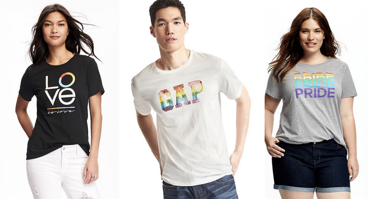 gap pride t shirt